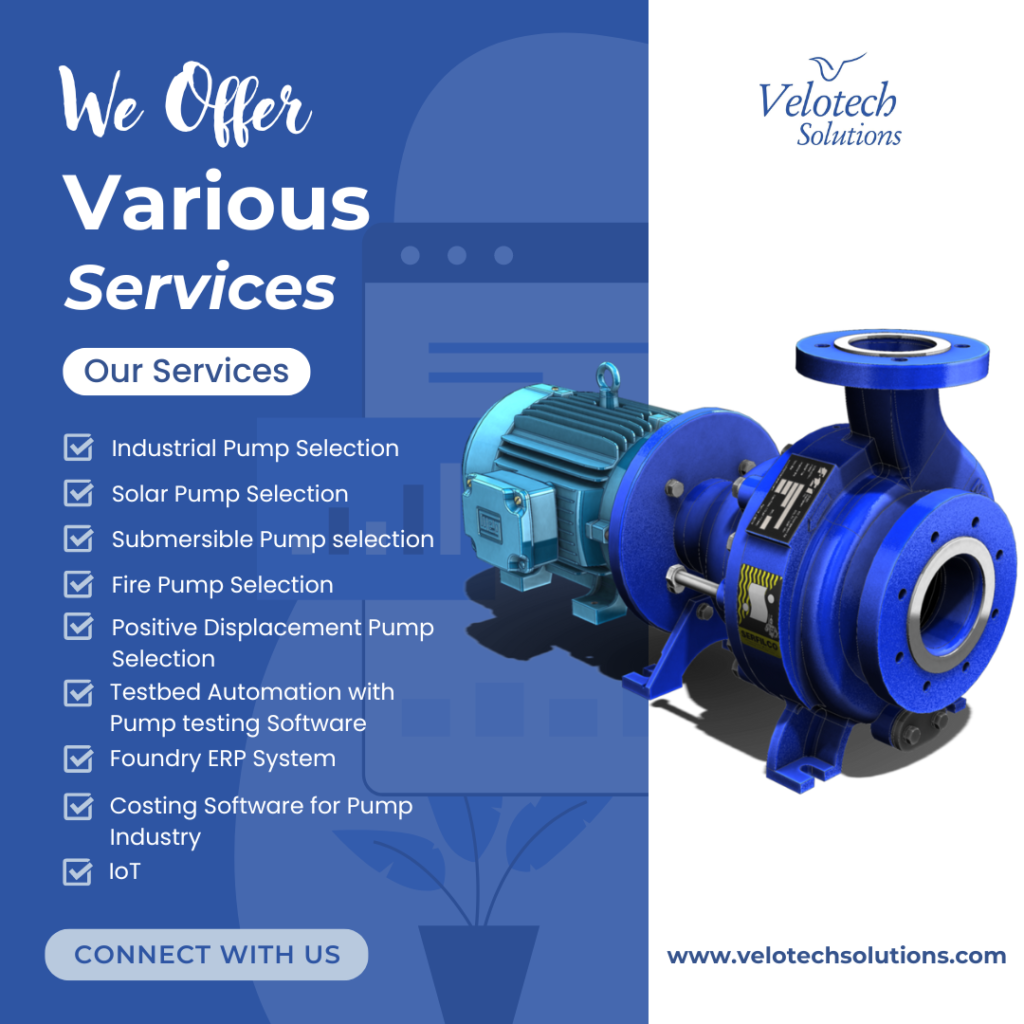 Velotech Solutions – Tailored Software for the Pump Industry and Beyond