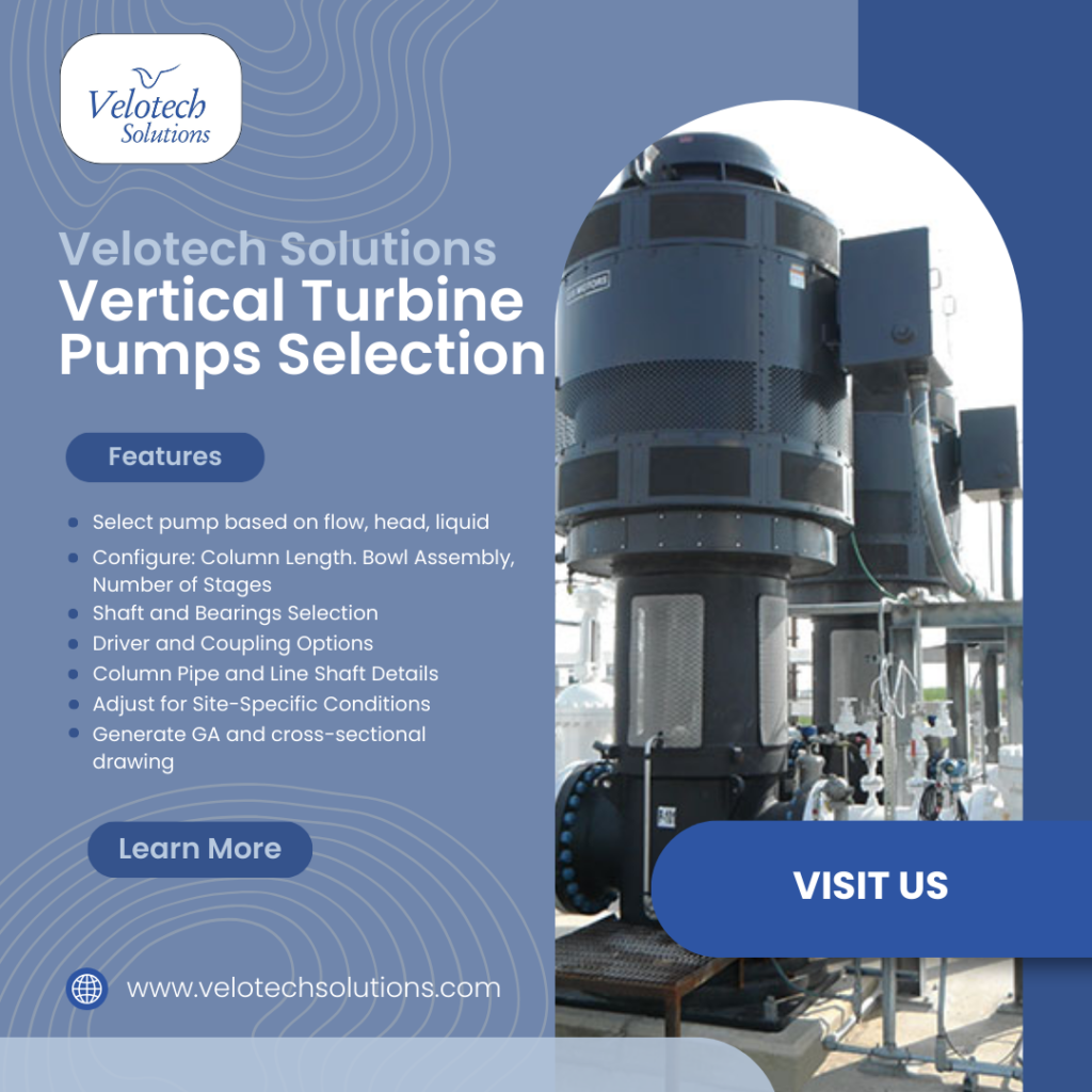 Guide to Vertical Turbine Pump Selection with Velotech Solutions