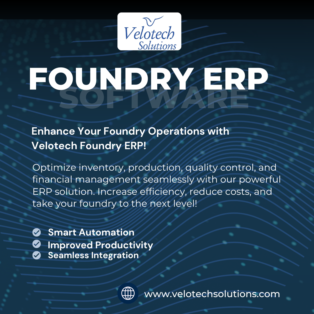 Read more about the article Boost Efficiency in Pump Casting with Velotech Foundry ERP
