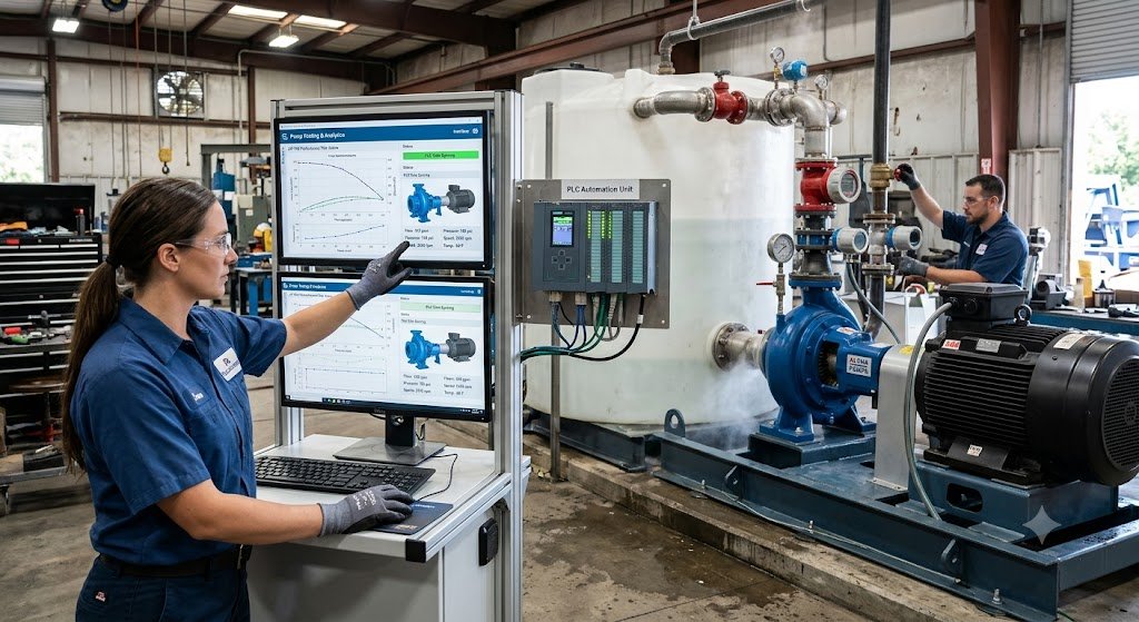 Read more about the article How Pump Testing Software & PLC Automation Improve Accuracy and Efficiency in Manufacturing